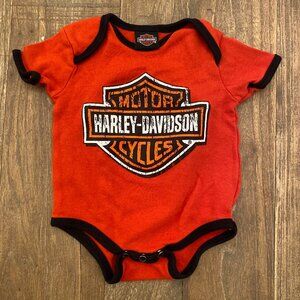 Baby Harley-Davidson Motorcycles Orlando Florida One Piece Bodysuit 3-6 Months